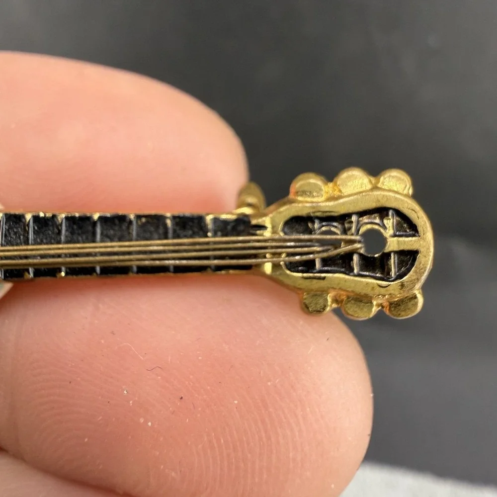 Vintage Mother‎ of Pearl Germany Guitar Balalaika String Instrument